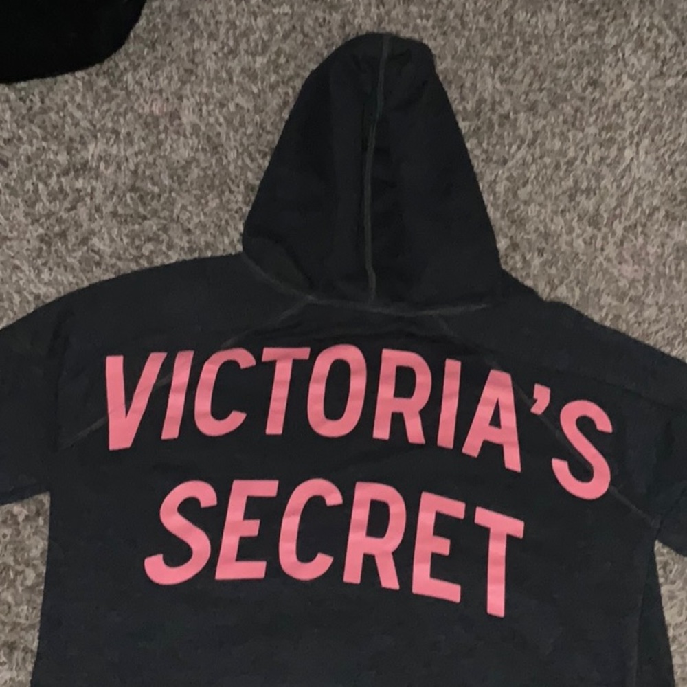 Gray pull over hoodie Victoria’s Secret